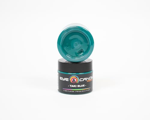 Eye Candy Taki Blue Resin Pigment Paste – Highly Pigmented Epoxy Color, 2 oz, Solid Non-Metallic, Mixable for Custom Shades - color: Taki Blue