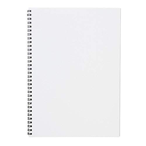 Maruman ZUAN Sketchbook, A4, 8.27" x 11.69", Classic Drawing Paper Sketchbook Pad, 24 Pages of Acid-Free Textured Paper for Sketching, Durable Twin-Wire Binding, Made in Japan - size: A4, style: SKETCHBOOK