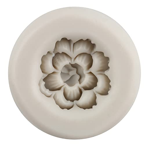 Flower Polymer Clay Mold Cherry Blossom Silicone Molds for DIY Crafts Air Dry Plaster Polymer Clay Epoxy Resin Casting Jewelry Making - color: Style S