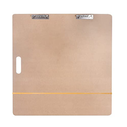 Vencer Art Supply 23" x 26" Artist Sketch Tote Board,Drawing Board with Clips and Handle for Classroom,Studio or Field Use,VAB-003 - size: 23" x 26"