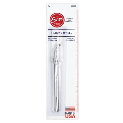 Excel Blades Pounce Wheel - 1/4-Inch Stainless Steel Tracing, Perforating, Cutting, Sewing, Quilting & Embossing Tool - color: 1/4 Inch
