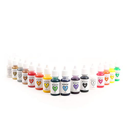 ResinTint - Liquid Pigment - Non-Toxic - Non-Flammable - Complete Set Bundle - 16 Colors