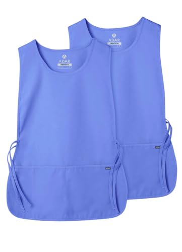 Adar Universal Cobbler Apron 2 Pack - Unisex Cobbler Apron - color: Ceil Blue, size: Standard