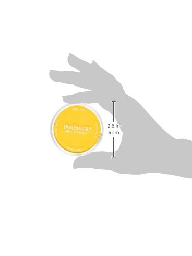 PanPastel Artist Pastels by GOLDEN, Diarylide Yellow, 2.44” / 62mm Pan Diameter, Professional Artist Pastels, Unique Pan Format (cake-like) - color: Diarylide Yellow, size: 1 Count (Pack of 1)
