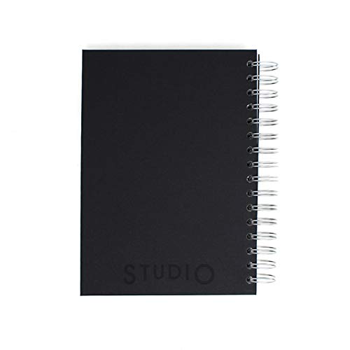 Artway Studio Spiral Sketchbook - 5.8" x 8.3" Portrait - 170gsm / 105lb Drawing Paper - 96 Sides - size: 5.8" x 8.3" (A5) Portrait