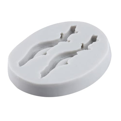 3D Tree Branch Silicone Molds Tree Branch Polymer Clay Mold for DIY Crafts Epoxy Resin Casting Air Dry Polymer Clay Plaster Jewelry Making - color: Style A