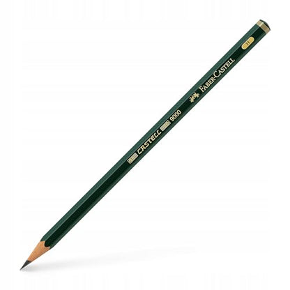 Castell 9000 Graphite Pencil - H - style: 9000 H