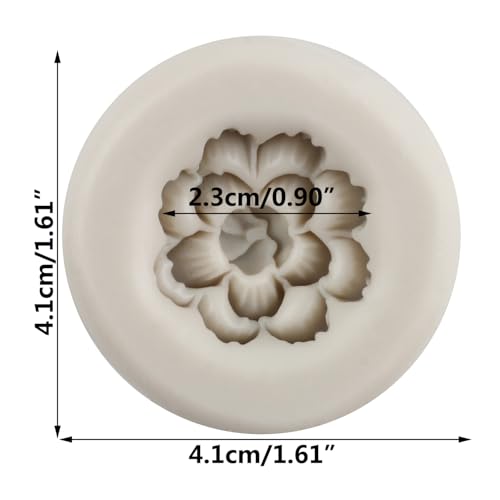 Flower Polymer Clay Mold Cherry Blossom Silicone Molds for DIY Crafts Air Dry Plaster Polymer Clay Epoxy Resin Casting Jewelry Making - color: Style S