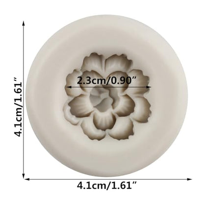 Flower Polymer Clay Mold Cherry Blossom Silicone Molds for DIY Crafts Air Dry Plaster Polymer Clay Epoxy Resin Casting Jewelry Making - color: Style S