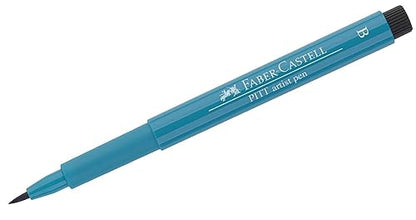 Brush pen Faber-Castell pitt artist pen brush Cobalt Turquoise - color: Cobalt Turquoise, size: 1 Count (Pack of 1)