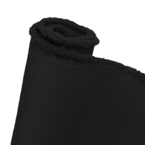 1200D Heavy Canvas Outdoor Fabric by The Yard Waterproof Multi-Color/Length | Waterproof Polyester Canvas for DIY Projects, Bag Making, Outdoor Furniture Covers, Boat Covers, Patio Cushions 58" Wide - color: Black, size: 6 Yard Pre-cut