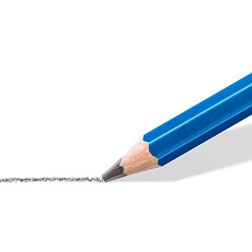 Staedtler Mars Lumograph 10B Graphite Art Drawing Pencil, Very Soft, Break-Resistant Bonded Lead, 12 Pack, 100-10B - color: 10B