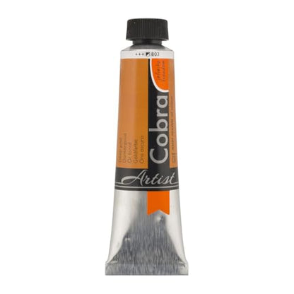 Cobra Water-Mixable Oil Color 40 ml Tube - Deep Gold