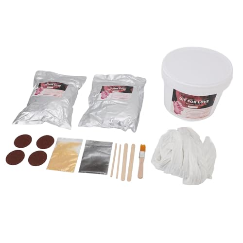 Pilipane 3D Hand Casting Kit Plaster Powder Stereoscopic Hand Model Making Tools for Family Couples Anniversary Valentines Day Wedding Gift