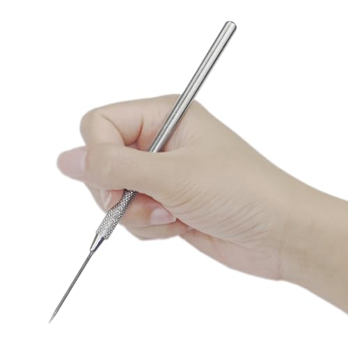 2 in 1 Clay Needle Tools Sculpting Ceramics Pottery Carving Tools for Model Clay Supplies, Ceramic & Pottery Tools Includes Sculpture Feather Pin & Detail Needle Carving Tools Sets, 2PCS, LXLVOUEG