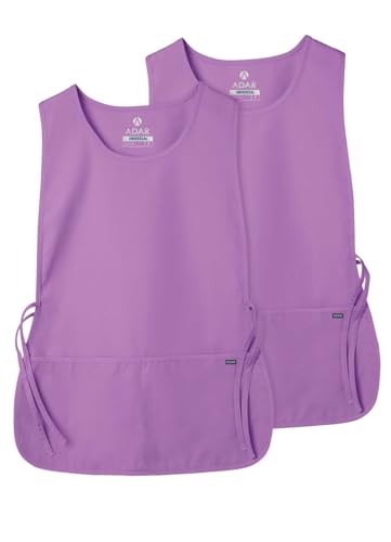Adar Universal Cobbler Apron 2 Pack - Unisex Cobbler Apron - color: Lavender, size: X-Large