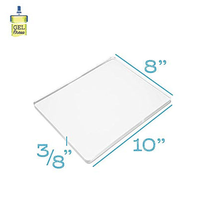 Gel Press Monoprinting Plate 8" x 10" 10802 - size: 8" x 10"