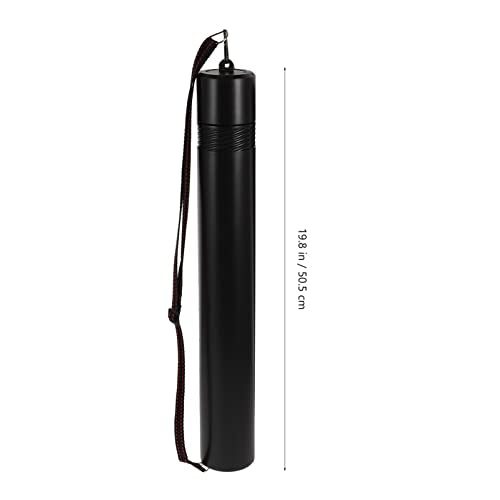 INOOMP Mailing Tubes Poster Tube Poster Carrying Case Telescoping Storage Transit Tube Art Document Poster Transport Tubes with Carrying Strap for Drawing Drafting Map Scroll Fishing Rod Case