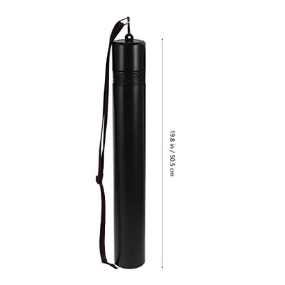 INOOMP Mailing Tubes Poster Tube Poster Carrying Case Telescoping Storage Transit Tube Art Document Poster Transport Tubes with Carrying Strap for Drawing Drafting Map Scroll Fishing Rod Case