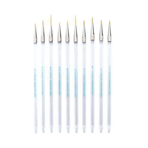 Royal & Langnickel Aqualon Detail Artist Brush Set, 10-piece