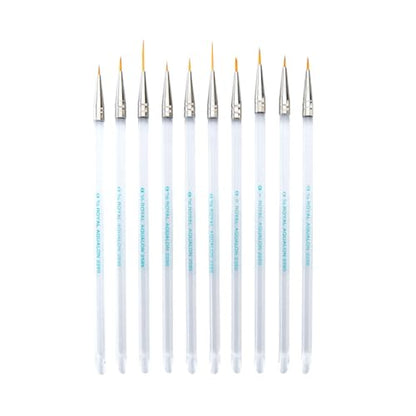 Royal & Langnickel Aqualon Detail Artist Brush Set, 10-piece