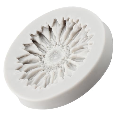 Chrysanthemum Flower Polymer Clay Molds Flower Silicone Mold for DIY Crafts Epoxy Resin Casting Air Dry Polymer Clay Plaster Jewelry Making - color: Style J