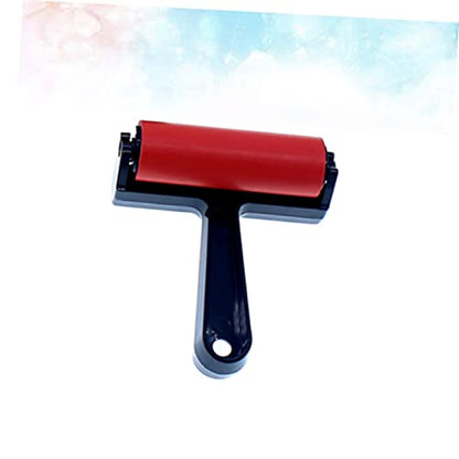 Artist Rubber Roller Brush Lightweight Ink Painting Tool for Scrapbooks Wallpapers Graffiti Durable Sponge Paint Brush for Easy DIY Artwork - size: 13*21.5cm
