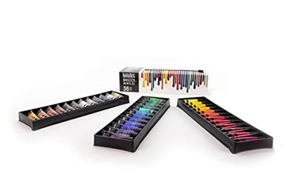 Liquitex BASICS Acrylic Paint Set, 36 x 22ml (0.74-oz) Tube Paint Set - style: 36 x 22ml (0.74-oz)