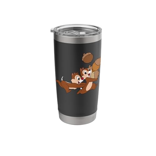 Disney Chip 'n Dale Chipmunks Acorn Run Stainless Steel Insulated Tumbler - color: Black