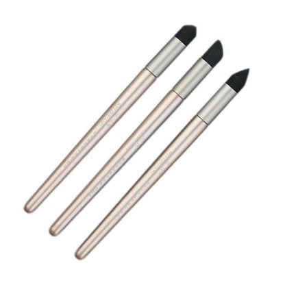 Color Shaper Paints Mixing Tool Paint Shaper Color Painting Blending Tool for Smearing Blending Highlighting Pastel Tools Soft Pastel Silicone Tools Oil Soft - color: Gold Set of 3