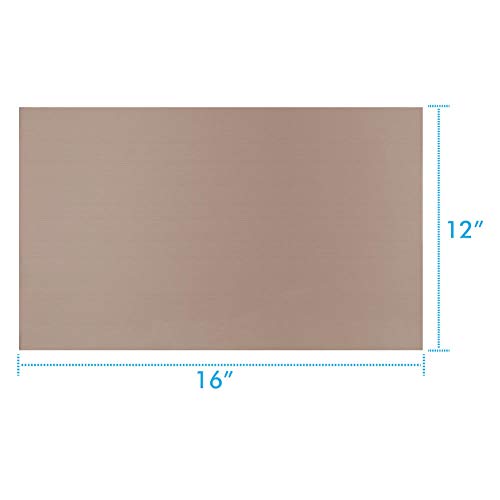 Selizo 4 Pack Teflon Sheet for Heat Press, Non-Stick Craft Mat, Teflon Heat Transfer Press Sheet for T Shirt Press Machine (12" x 16") - color: 4 Pack