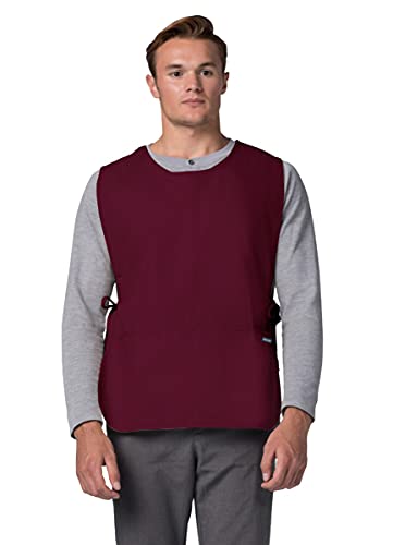 Adar Universal Cobbler Apron 2 Pack - Unisex Cobbler Apron - color: Burgundy, size: Standard
