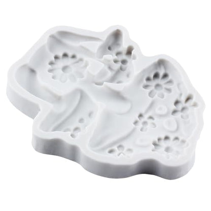 Mushroom Polymer Clay Molds Mushroom Silicone Mold for DIY Crafts Epoxy Resin Casting Air Dry Polymer Clay Plaster Jewelry Making - color: Style A