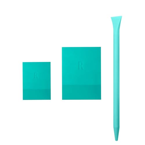 Chalk Paste Mini Squeegee 3Pack,Optimized for use with Mesh Backed Stencils and Transfers |Rubber Mini Squeegee for Screen Printing, Ink, and Chalk Paste