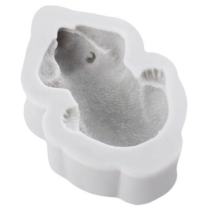 3D Polar Bear Silicone Resin Mold Ocean Animal Polymer Clay Molds for DIY Crafts Epoxy Resin Casting Air Dry Polymer Clay Plaster Jewelry Making - color: Style I