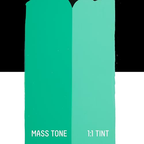 Liquitex BASICS Acrylic Paint, 946ml (32-oz) Jar, Bright Aqua Green - color: Bright Aqua Green, size: 32 Fl Oz (Pack of 1)