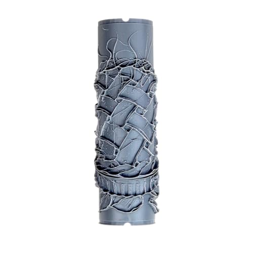 Apple Pie Clay Texture Roller 4" for Polymer Clay - color: Apple Pie Roller