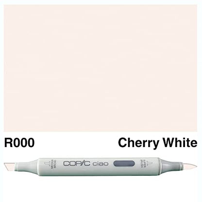 Copic Markers R000 Ciao with Replaceable Nib, Cherry White - color: Cherry White