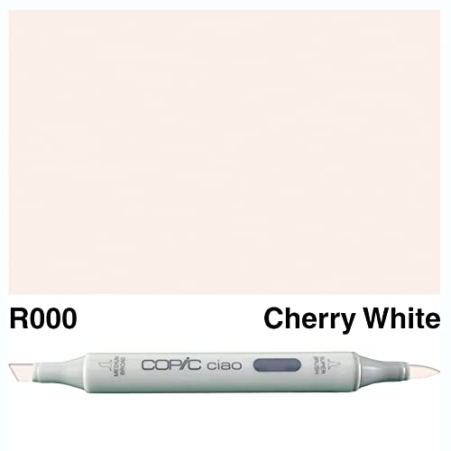 Copic Markers R000 Ciao with Replaceable Nib, Cherry White - color: Cherry White