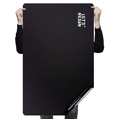 LET'S RESIN Extra Large Silicone Mat for Crafts,36''x24''Nonstick &Nonskid Heat-Resistant Silicone Crafts Mat, Easy Clean&Store Multipurpose Silicone Mat for Resin, DIY Art,Paint, Clay - size: 36''x24''