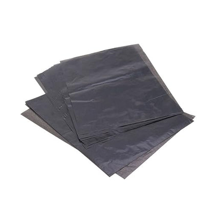 Veemoon Graphite Transfer Paper 25 Sheets Gray and Black Carbon Tracing Paper for Artists Drawing and Sketching Projects