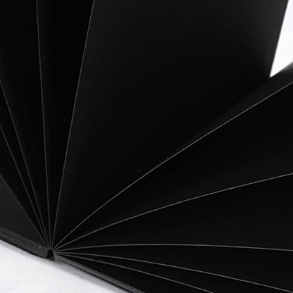 4.9x4.9 Inches Black Paper Sketchbook,30Sheets (180gsm /110lb) Premium Heavyweight Paper Sketchbook,Art Sketch Book for Pencil, Pastel, Gel Pen, Charcoal, Metallic Marker - color: 1-4.9x4.9 inch-180gsm-blcak paper