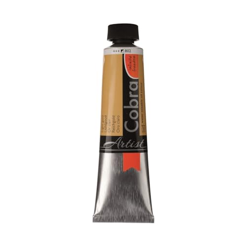 Cobra Water-Mixable Oil Color 40 ml Tube - Light Gold