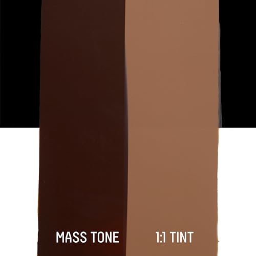 Liquitex BASICS Acrylic Fluid Paint, 118ml (4-oz) Bottle, Burnt Umber - color: Burnt Umber, style: 118ml (4-oz)