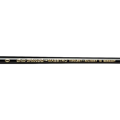 da Vinci Watercolor Series 10 Maestro Paint Brush, Round Kolinsky Red Sable, Size 0 (100) - size: Size 0, style: Round Series 10