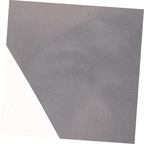 TEHAUX Heat Resistant Graphite Paper 5 Sheets 0.3mm Thick for Jewelry Making Metal Smelting Silver Gold Casting DIY Craft