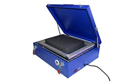 110v Screen Printing Uv Exposure Unit Plate Burning with Cover & 8 Tubes Area 20"24"
