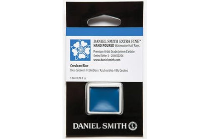 Daniel Smith Watercolor Half Pan (Cerulean Blue) 284650206 - color: Cerulean Blue
