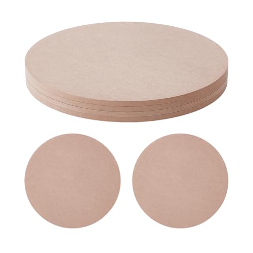 UNICRAFTALE 4Pcs Flat Round Pottery Wheel Bat Ceramic Drying Slab 23.5cm Clay Board Sculpture Base Clay Tool for Pottery Wheel Portable Clay Wedging Board for Clay Crafts Arts Ceramics Pottery Tools - size: 23.5cm in diameter