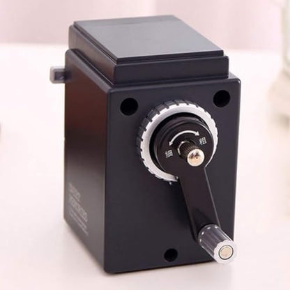 Manual Pencil Sharpener, School Pencil Sharpener, Helical Steel Blade, Not Easy to Break, for School/Home/Office/Woodworking/Engineering Drawing/Art Drawing Sketching